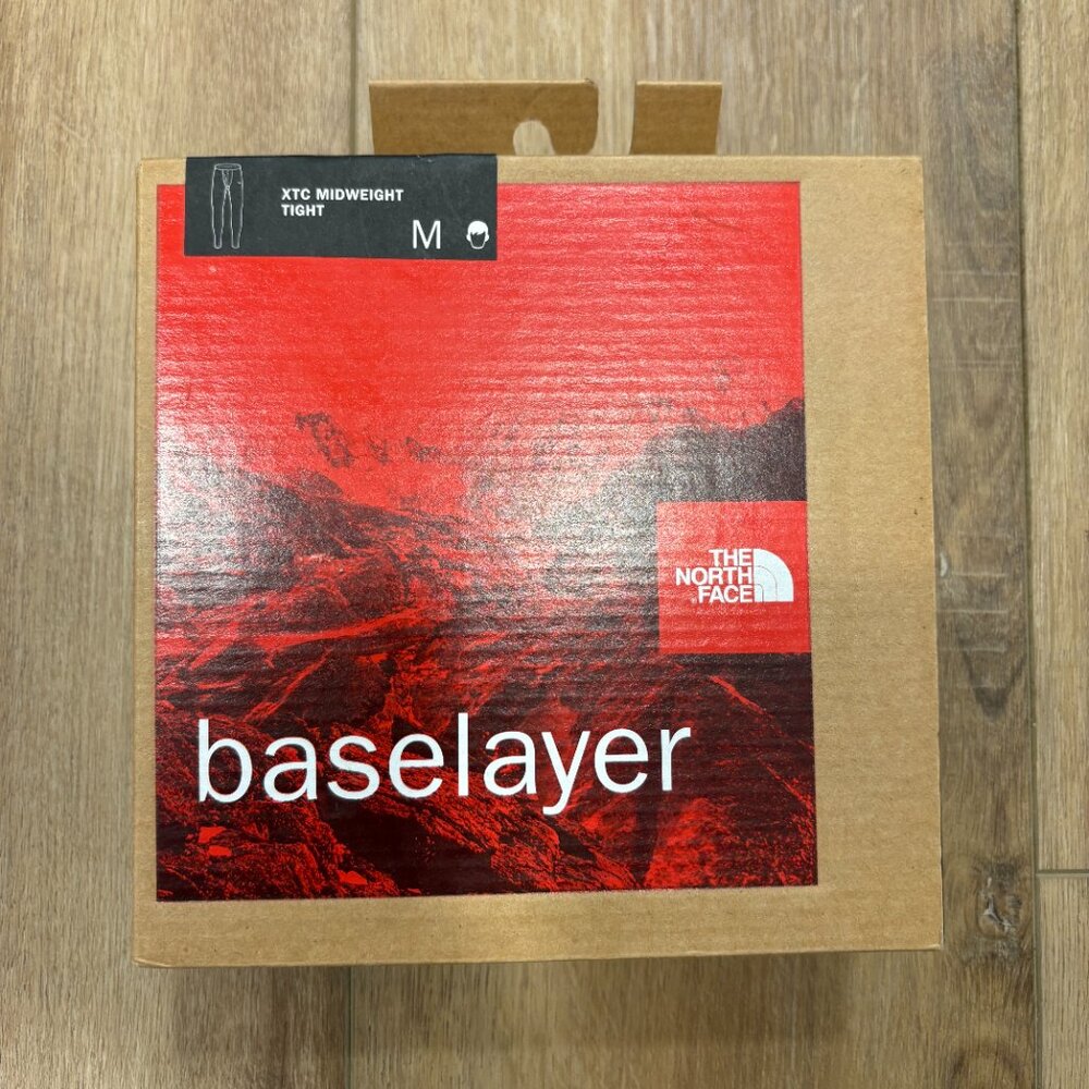 NIB 🌟 NORTH FACE 🌟TXC MIDWEIGHT TIGHT BASE LAYER PANT BLACK SZ M